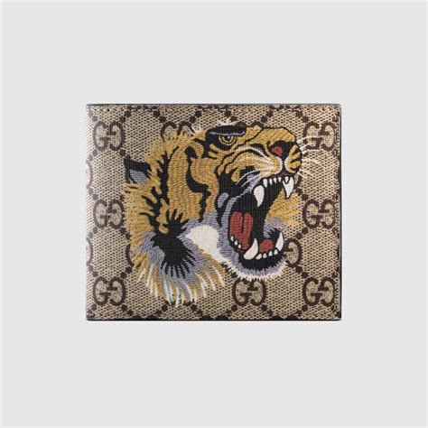 gucci tiger wallet replica|gucci wallet men tiger.